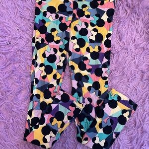 Minnie LulaRoe leggings size L/XL worn only a few times